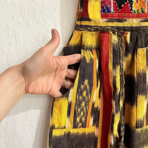 Pimento Made in Guatemala 2T Cotton Overalls Jumpsuit Playsuit - Picture 8 of 9